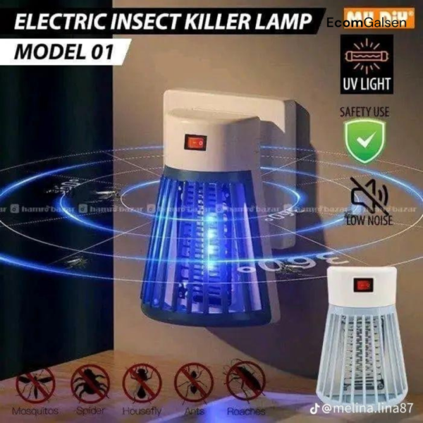 Piège à moustiques électrique : Éliminez les insectes en toute sécurité et efficacité – Image 3