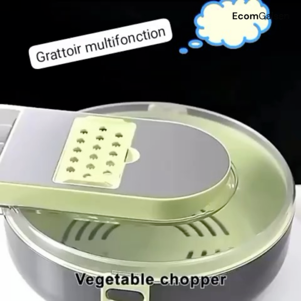 Hacheur à légumes multifonction : Préparez vos repas en un clin d'œil ! – Image 5
